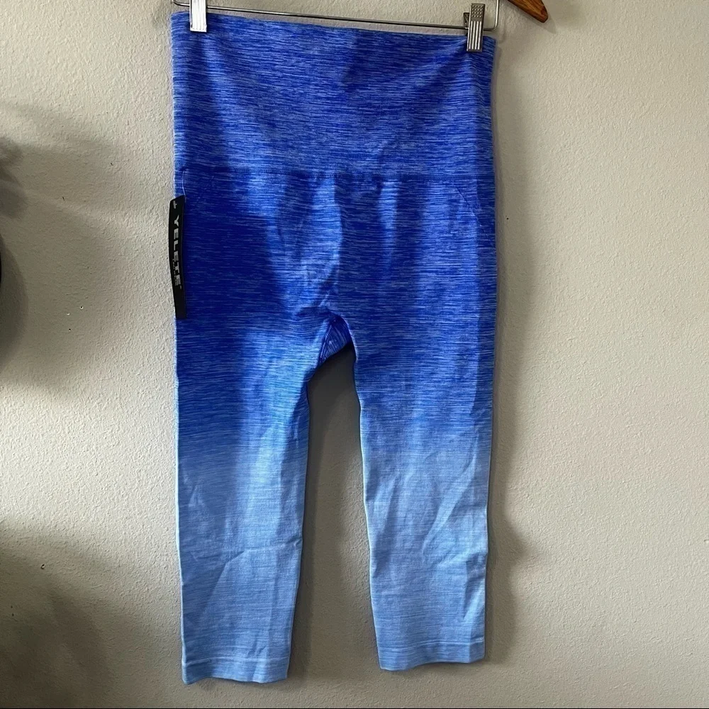 Yelete Blue Gradient Leggings